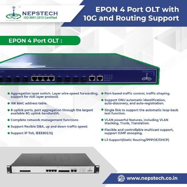 NEPSTECH EPON L3 OLT