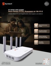 syrotech wifi 6 ax1500 xpon ont router