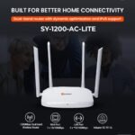 syrotech sy-1200-ac-lite dual band wifi router