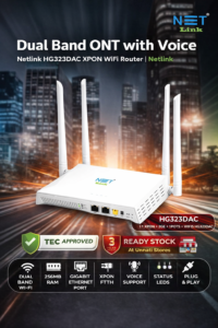 dual band ont with voice netlink hg323dac