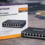 syrotech poe switch unmanaged ai network switch for cctv with uplink port